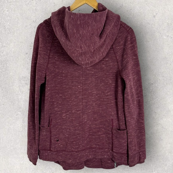 Lululemon Find Your Centre Wrap Jacket Purple Womens Size 2 Snap Buttons - Picture 5 of 10